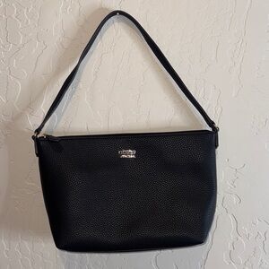 Guess Black Textured Shoulder Bag
